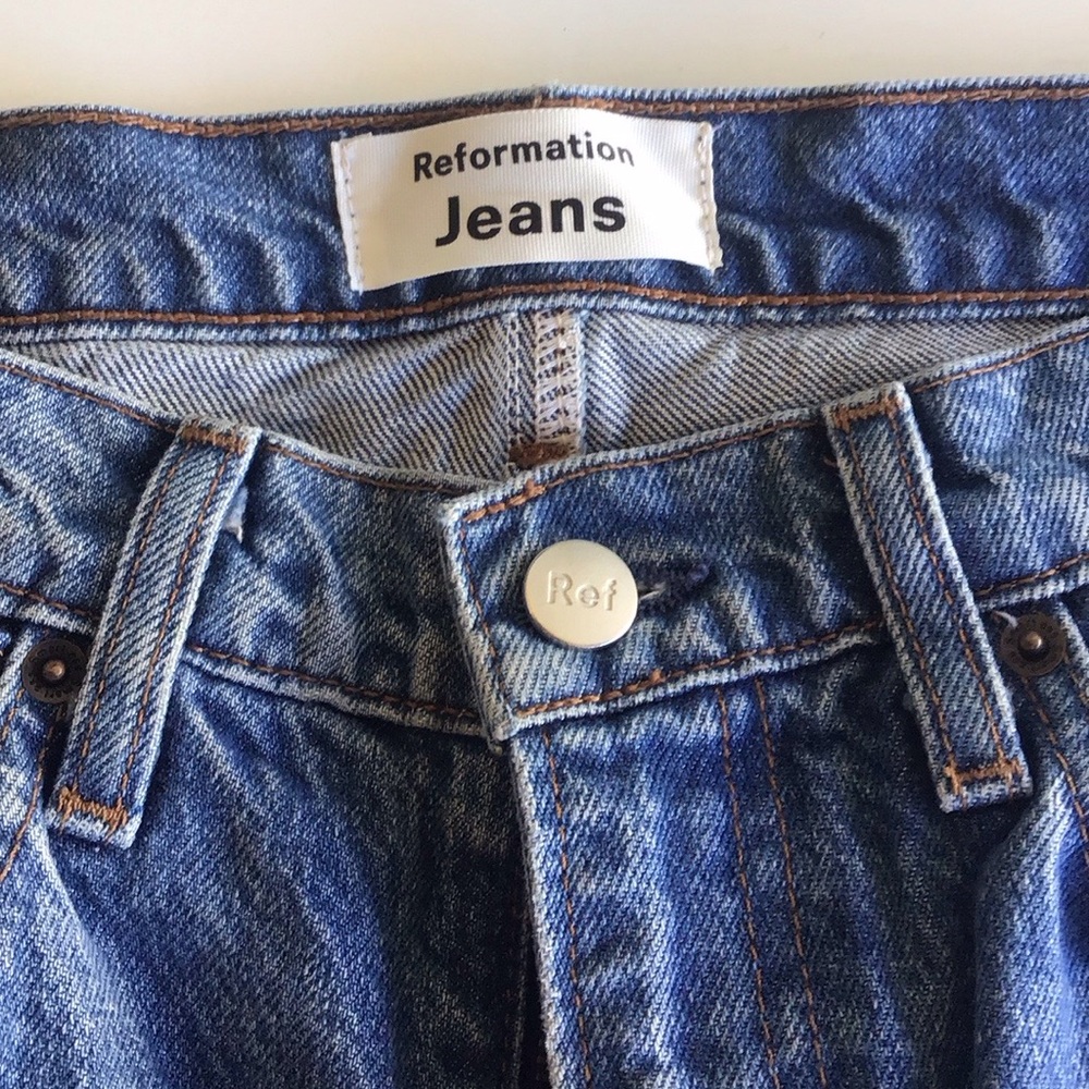 Reformation star jean wash Iskar size 27 - Picture 4 of 14